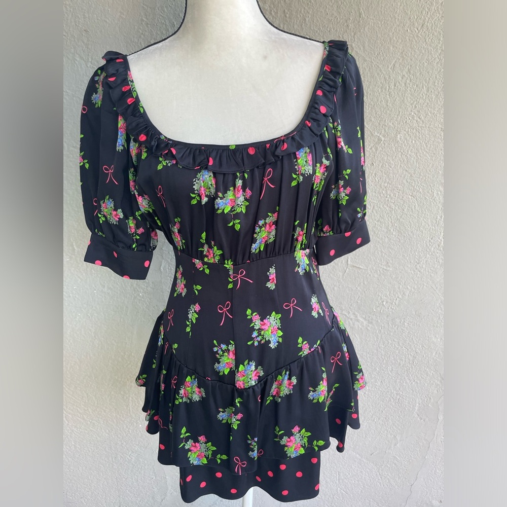 FOR LOVE & LEMONS MINI DRESS Size Medium